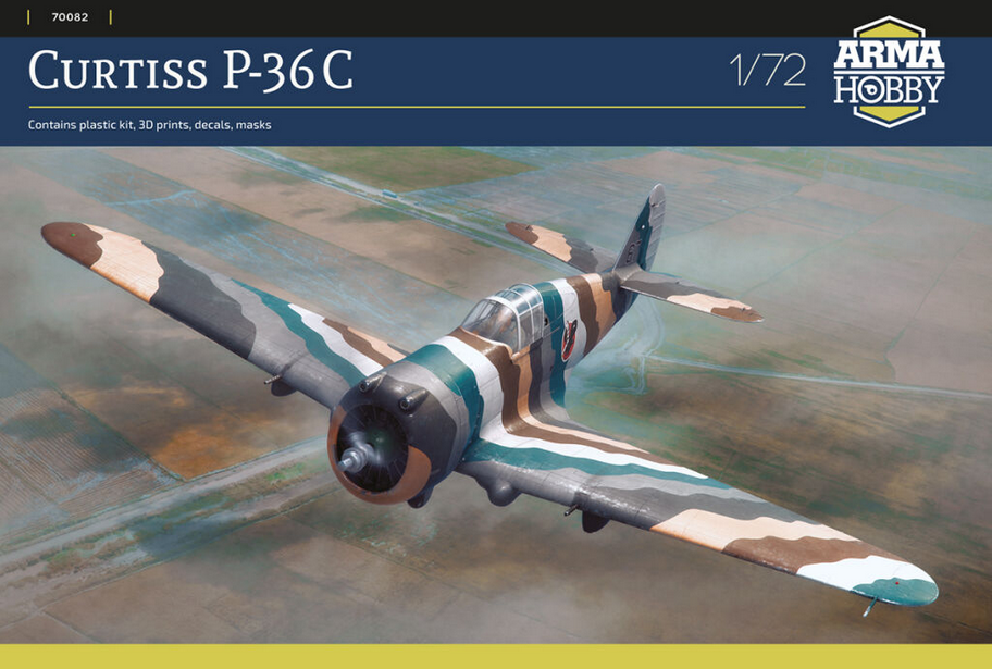 Curtiss P-36C - ARMA HOBBY 1/72
