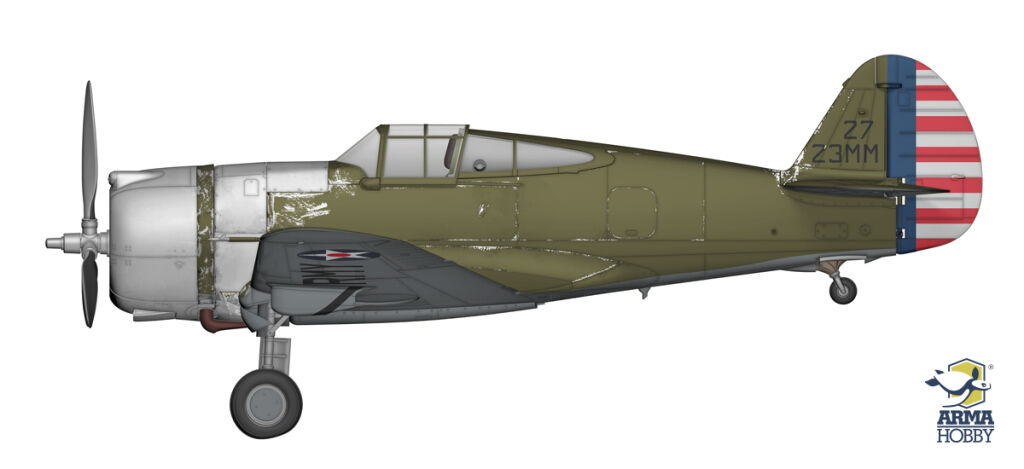 Curtiss P-36C - ARMA HOBBY 1/72