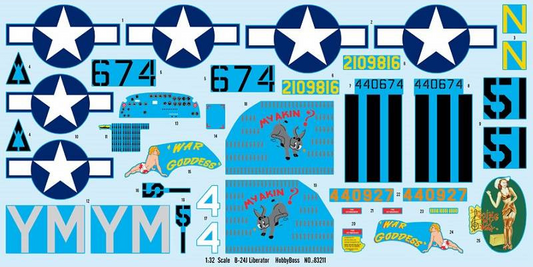 B-24J Liberator - HOBBY BOSS 1/32