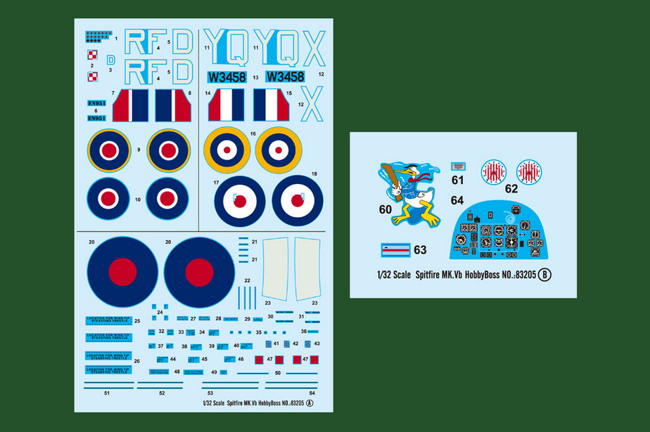 Spitfire Mk.Vb - HOBBY BOSS 1/32