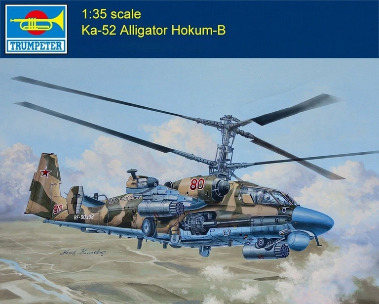 Ka-52 Alligator Hokum B - TRUMPETER 1/35
