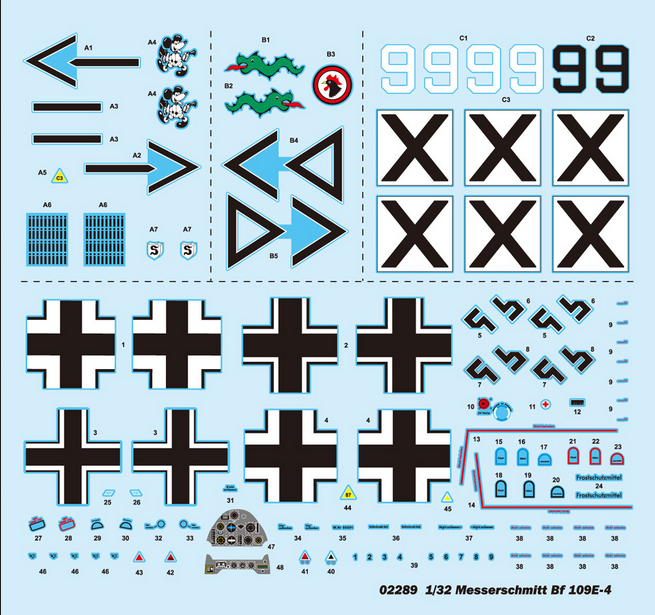 Messerschmitt Bf 109E-4 - TRUMPETER 1/32