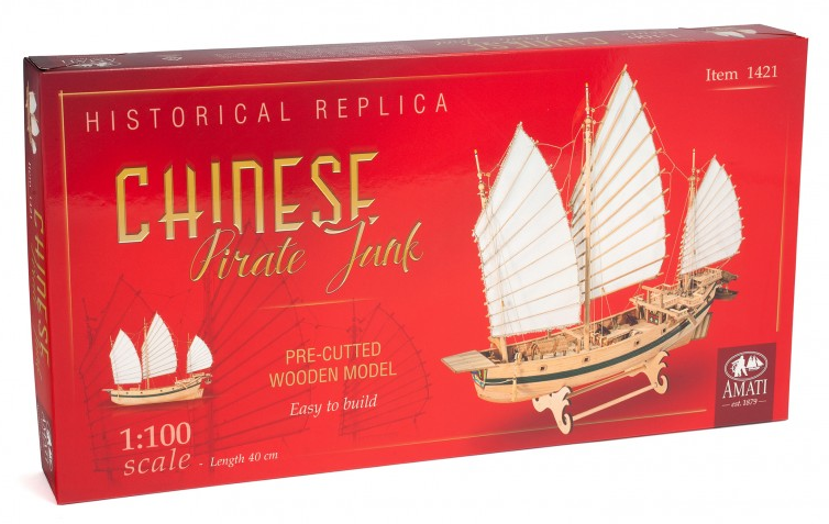 Jonque Pirate Chinoise / Giunca Cinese Pirata - AMATI 1/100