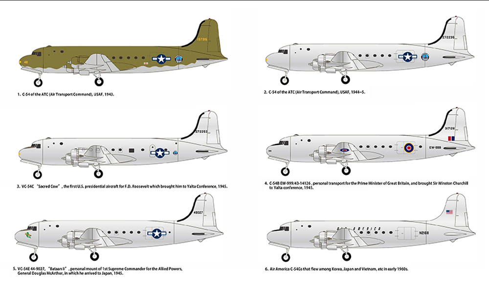 C-54 Skymaster - ACADEMY 1/144