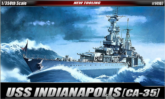 USS Indianapolis [CA-35] - ACADEMY 1/350