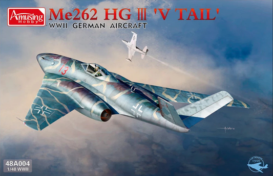 Me 262 HG III "V Tail" - AMUSING HOBBY 1/48