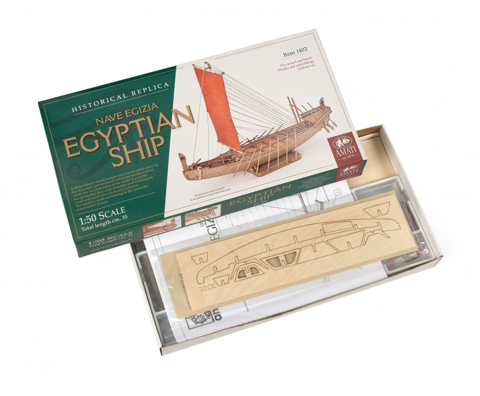 Egyptian Ship - AMATI 1/50