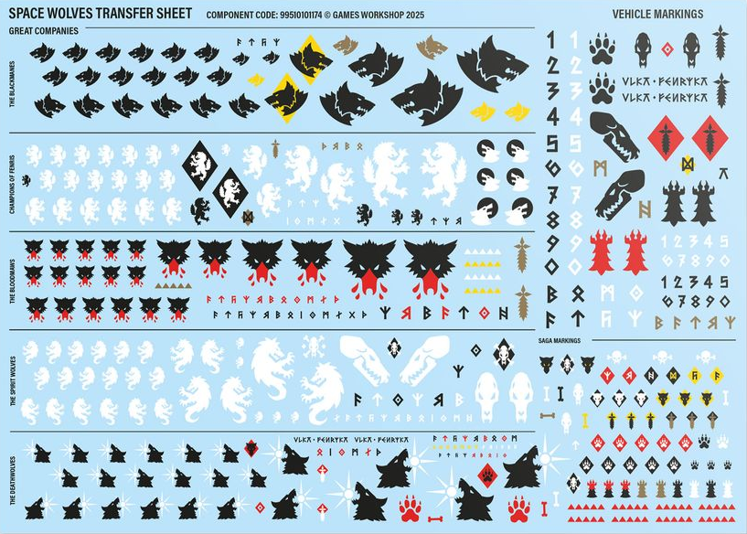 Wolf Guard Headtakers - Space Wolves - WARHAMMER 40.000 / CITADEL