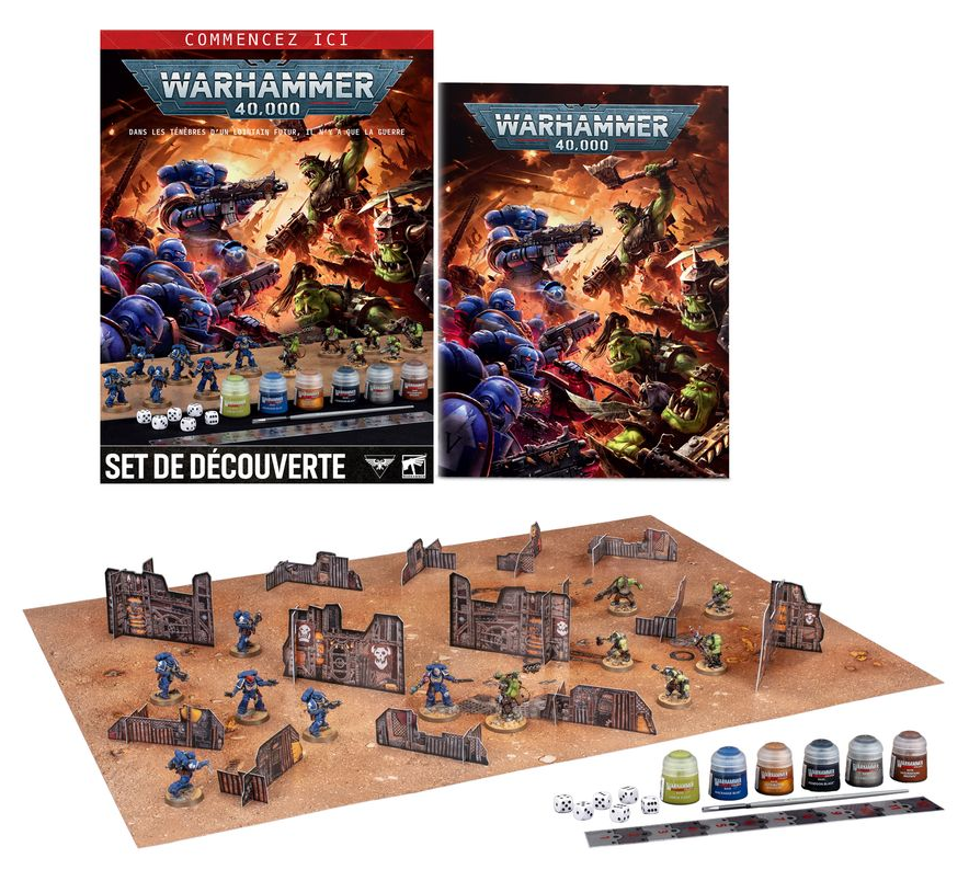 Set de Découverte: Warhammer 40.000 [Space Marines vs Orks] - WARHAMMER 40.000 / CITADEL