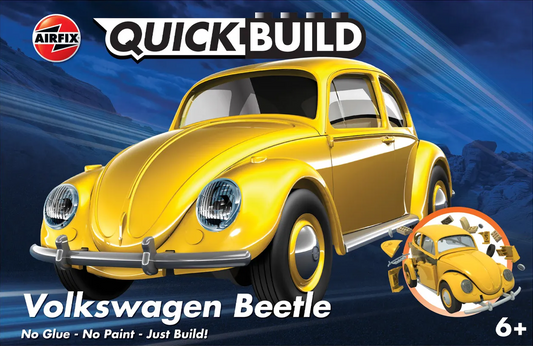 Volkswagen Beetle [Yellow] - Quickbuild - AIRFIX