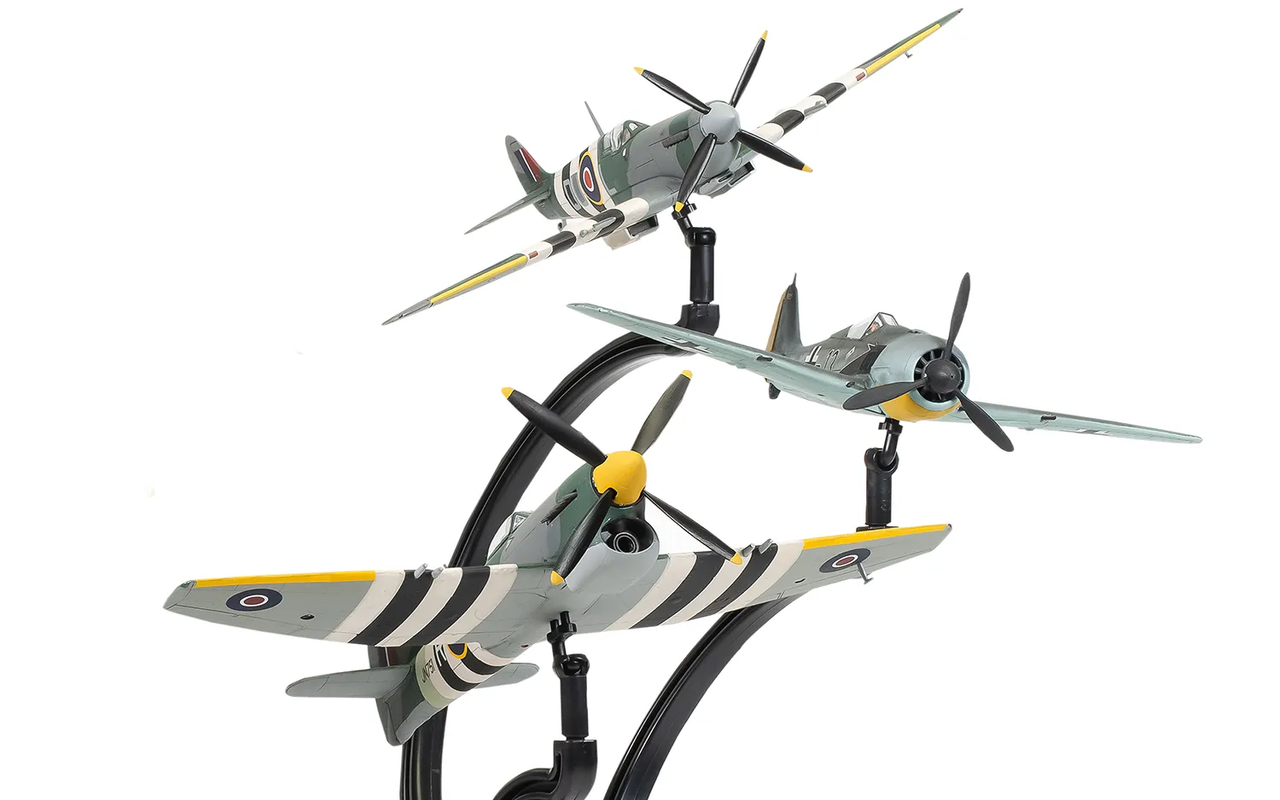 D-Day Fighters (x5 kits complets) - AIRFIX 1/72