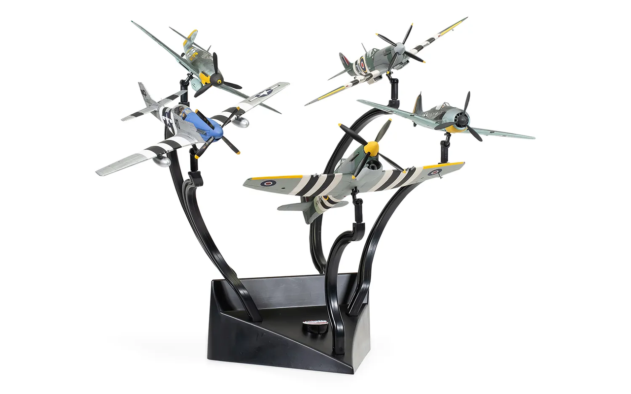 D-Day Fighters (x5 kits complets) - AIRFIX 1/72