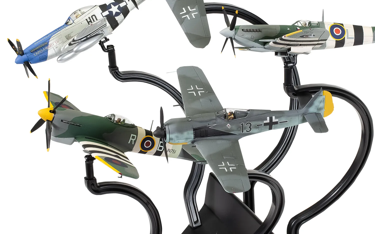 D-Day Fighters (x5 kits complets) - AIRFIX 1/72
