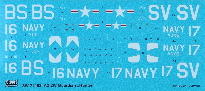 AF-2W Guardian "Hunter" - SWORD MODELS 1/72