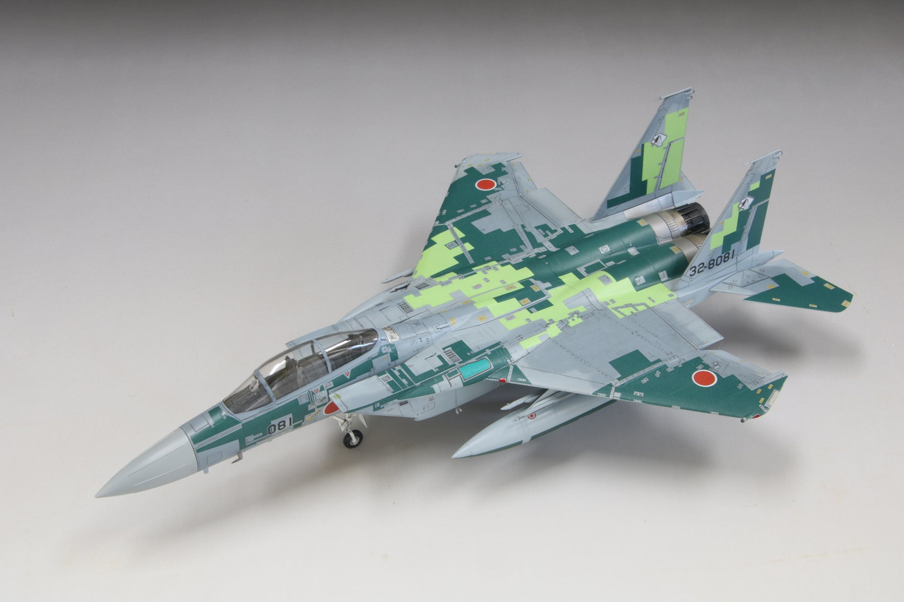 JASDF F-15DJ Aggressor Digital Green Camouflage - FINEMOLDS 1/72