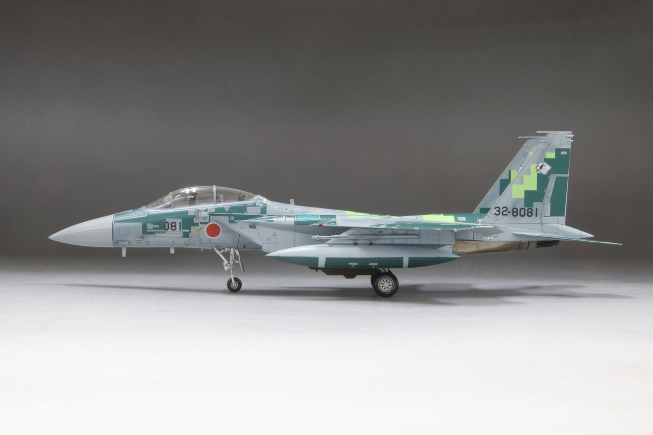 JASDF F-15DJ Aggressor Digital Green Camouflage - FINEMOLDS 1/72