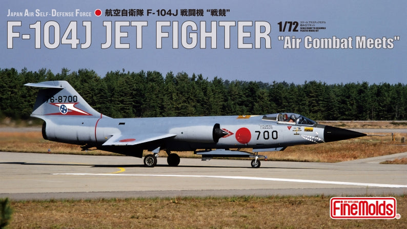 JASDF F-104J Jet Fighter "Air Combat Meet" - FINEMOLDS 1/72
