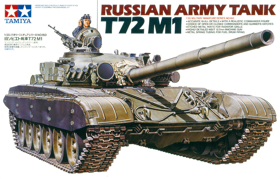 Russian Army Tank T72 M1 - TAMIYA 1/35