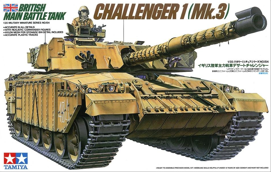 British Main Battle Tank - Challenger 1 (Mk.3) - TAMIYA 1/35
