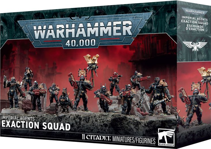 Exaction Squad - Imperial Agents - WARHAMMER 40.000 / CITADEL