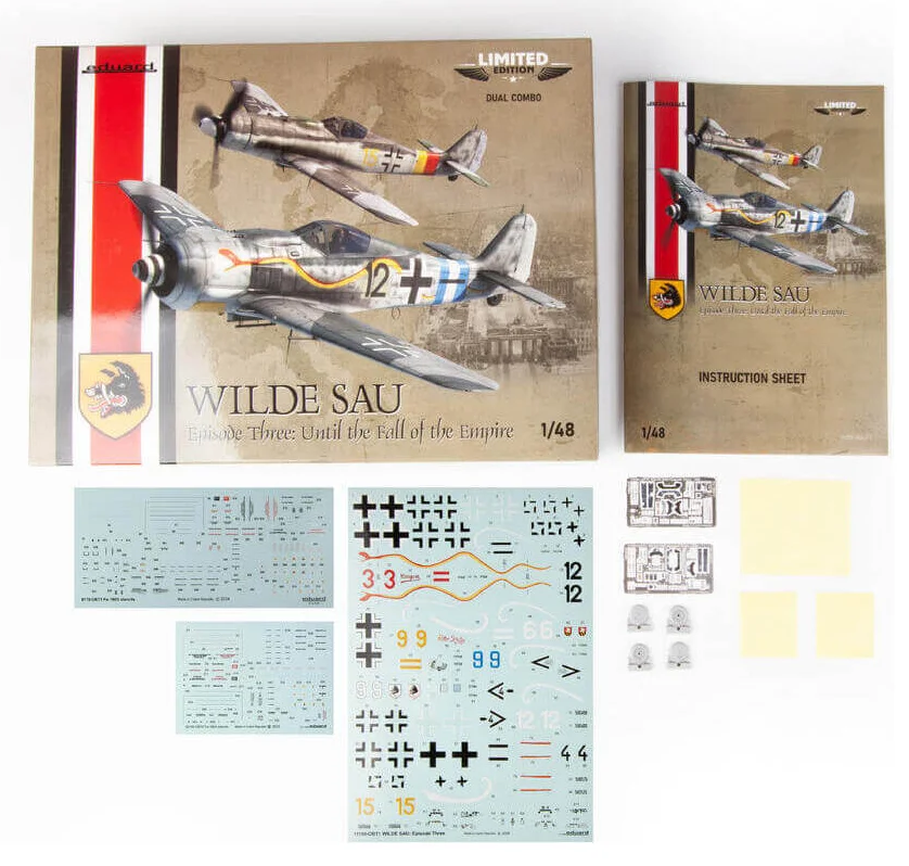 Wilde Sau - Episode Three: Until the Fall of the Empire (11 décos) - EDUARD 1/48