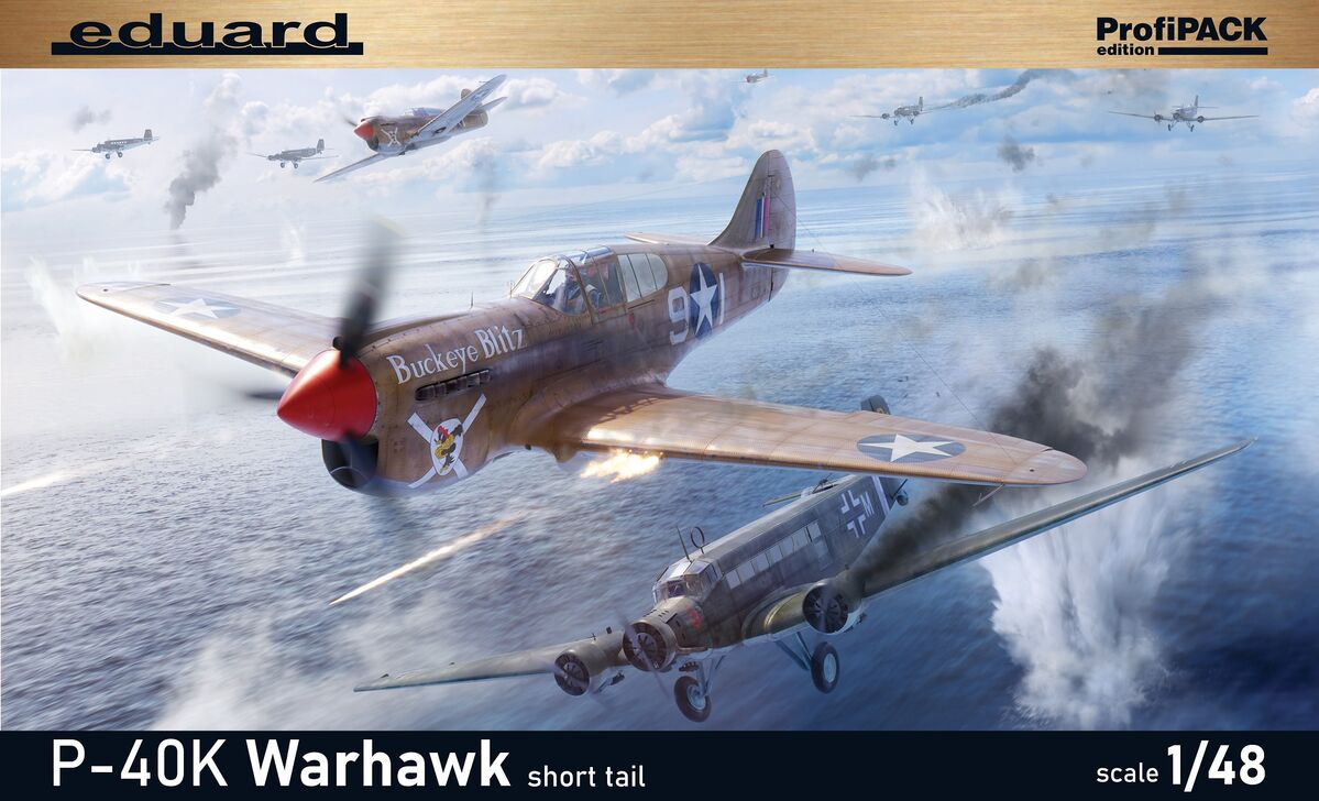 P-40K Warhawk Short Tail - ProfiPack Edition - EDUARD 1/48