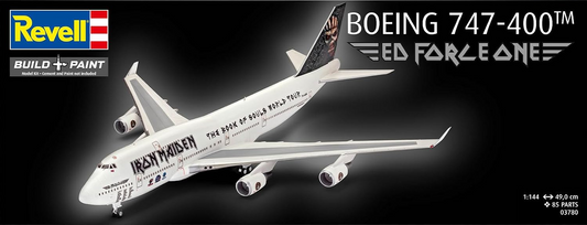 Boeing 747-400 [Ed Force One] Iron Maiden - REVELL 1/144