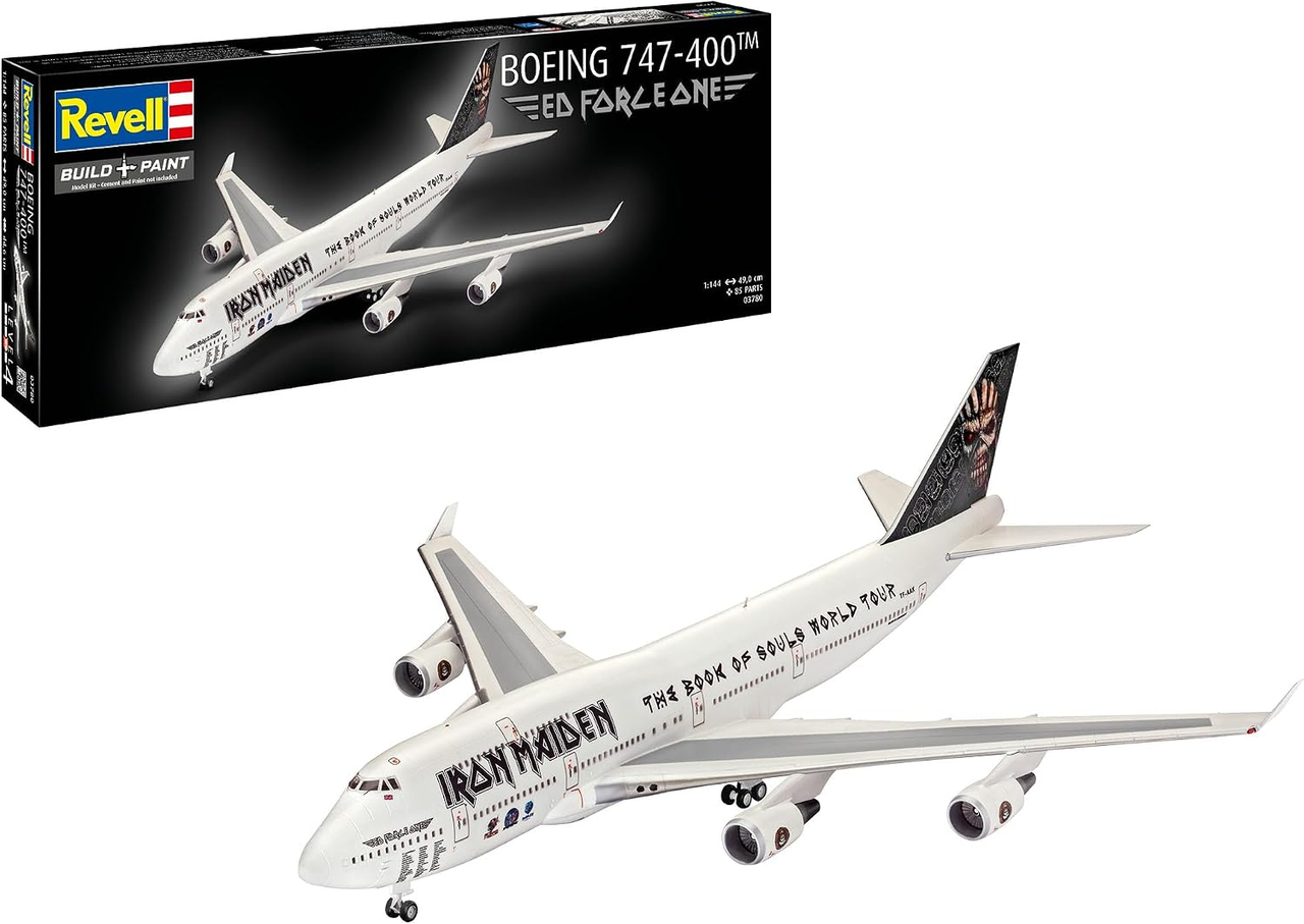 Boeing 747-400 [Ed Force One] Iron Maiden - REVELL 1/144