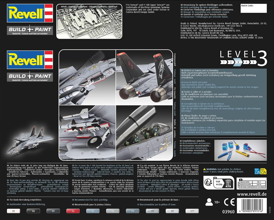 Grumman F-14D Super Tomcat - REVELL 1/72