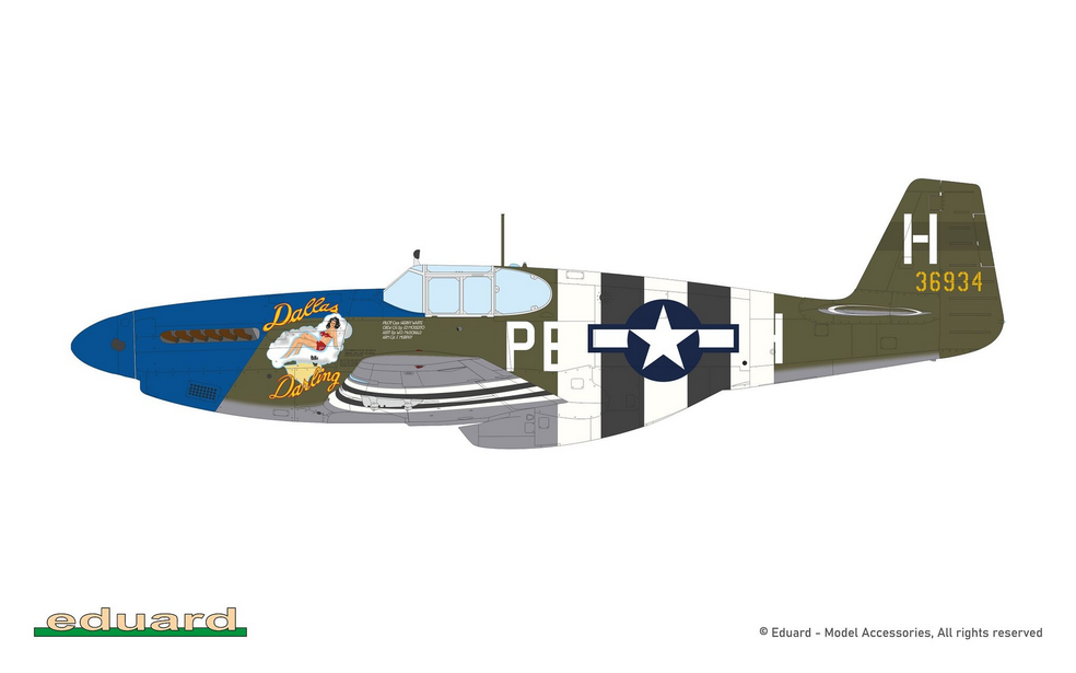 P-51B Mustang - Royal Hybrid - EDUARD 1/32