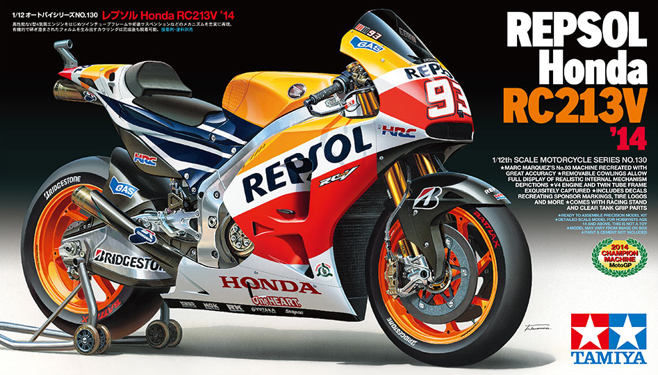 2014 REPSOL Honda RC213V '14 - TAMIYA 1/12