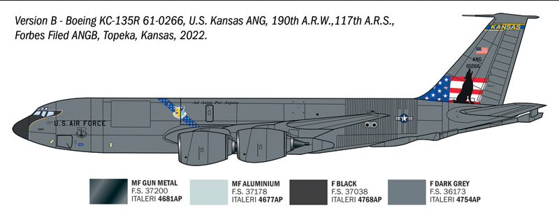 KC-135 R/FR Stratotanker - ITALERI 1/72