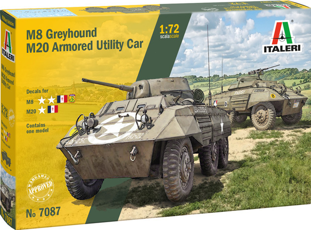 M8 Greyhound / M20 Armoured Utility Car - ITALERI 1/72