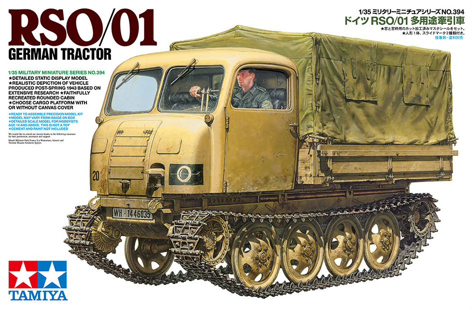 German Tractor RSO/01 - TAMIYA 1/35