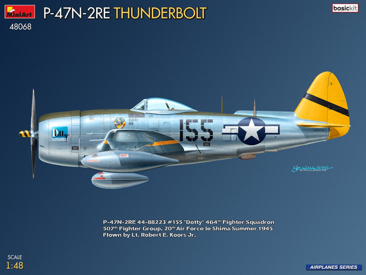 P-47N-2RE Thunderbolt - Basic Kit - MINIART 1/48