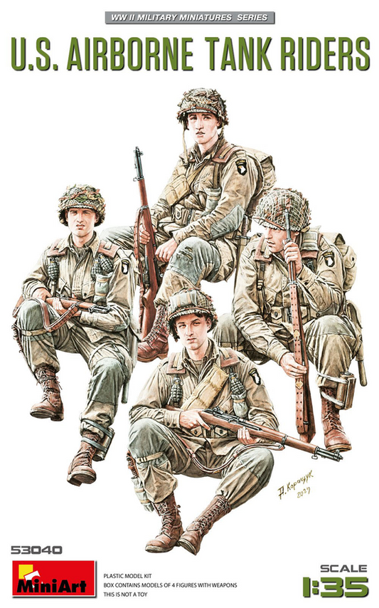 U.S. Airborne Tank Riders - MINIART 1/35