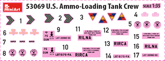U.S. Ammo-Loading Tank Crew [2nd Edition] - MINIART 1/35