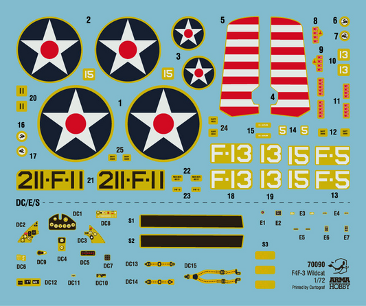 F4F-3 Wildcat - ARMA HOBBY 1/72