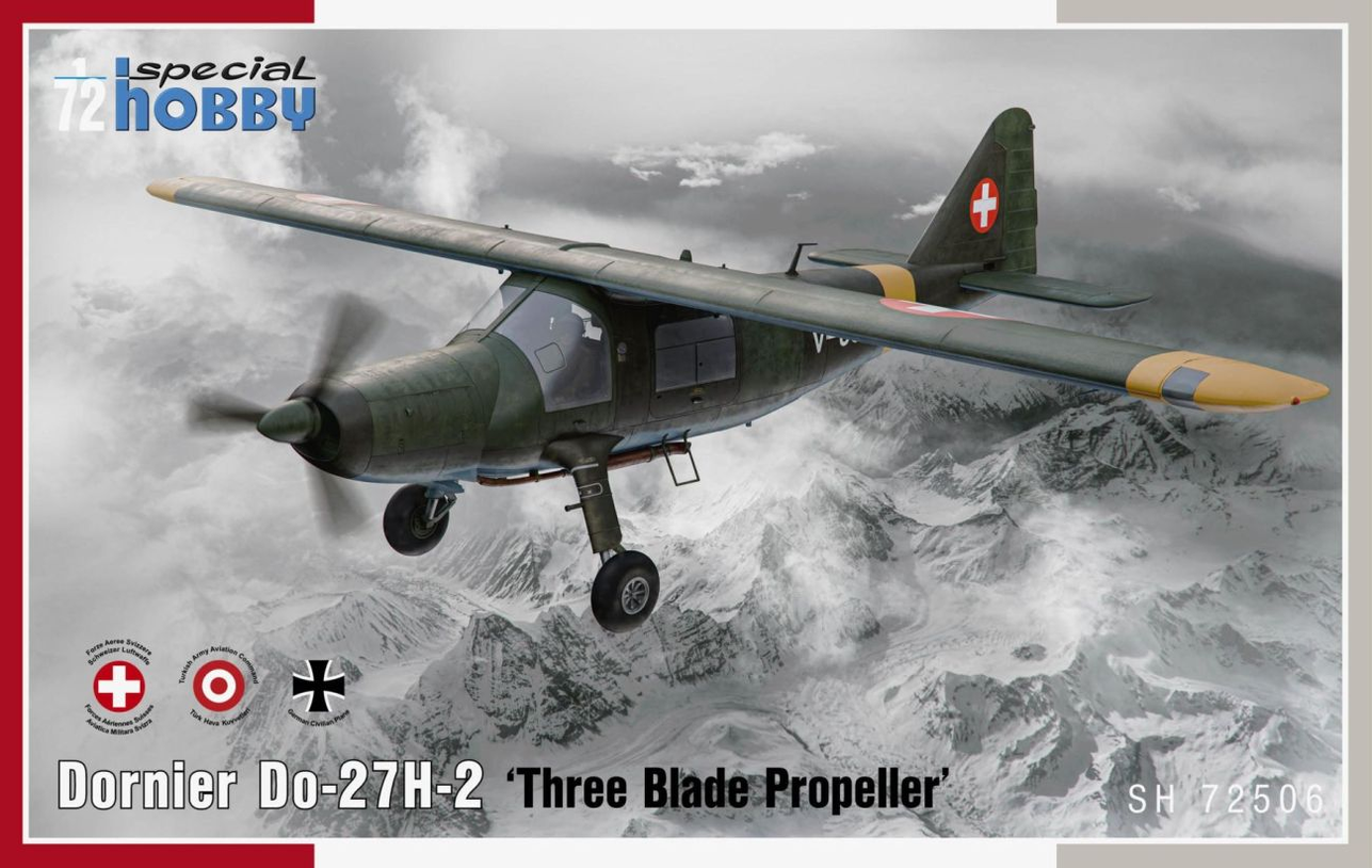 Dornier Do-27H-2 "Three Blade Propeller" - SPECIAL HOBBY 1/72