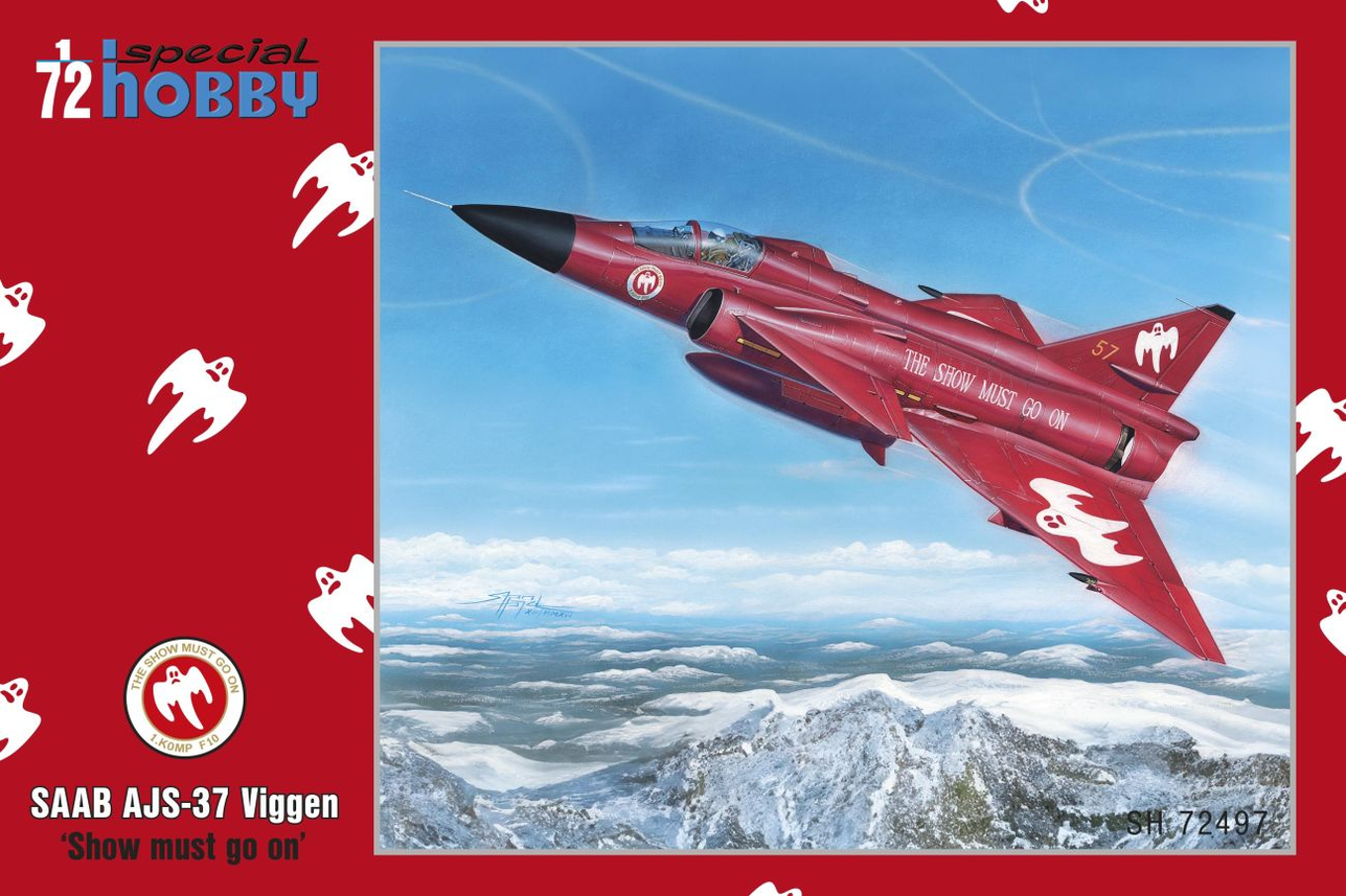SAAB AJS-37 Viggen "Show Must Go On" - SPECIAL HOBBY 1/72