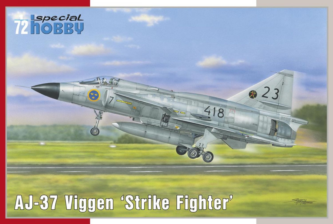 AJ-37 Viggen "Strike Fighter" - SPECIAL HOBBY 1/72