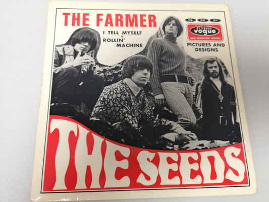 Seeds "Mr Farmer" Orig France EP 1966 M-/EX Sky Saxon
