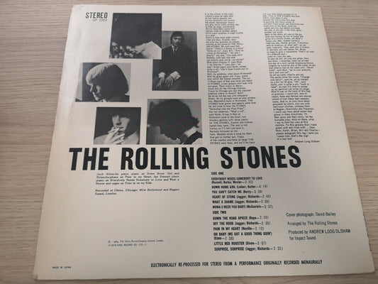 Rolling Stones "Now!" Re Japan 1976 w/ Lyrics Insert EX/EX