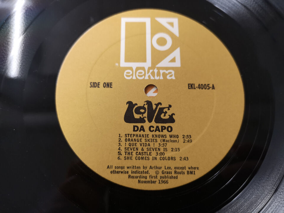 Love "Da-Capo" Orig US 1966 Mono M-/VG+