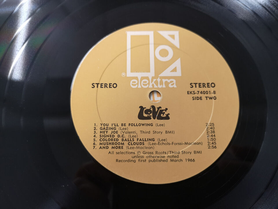 Love "S/T" Orig US 1966 Stereo EX/EX