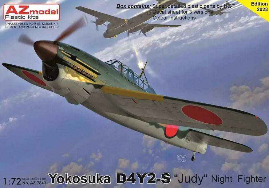 Yokosuka D4Y2-S "Judy" Night Fighter - AZ MODEL 1/72