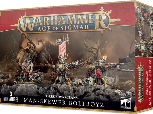 Man-Skewer Boltboyz / Embrocheurs - Orruk Warclans - WARHAMMER AGE OF SIGMAR / CITADEL