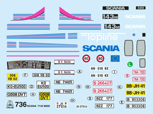 Scania T 143 M500 - ITALERI 1/24