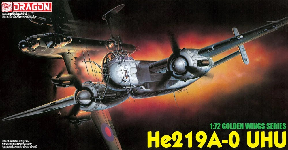 He219A-0 UHU - Golden Wings Series - DRAGON / CYBER HOBBY 1/72