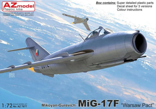 Mikoyan MiG-17F "Warsaw Pact" - AZ MODEL 1/72